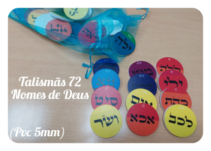 Imagem de 72 Discos com os Nomes de Deus