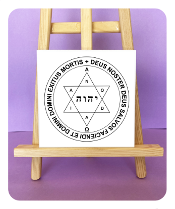 Imagem de Pantáculo Adonai – Escudo de Proteção e Cura