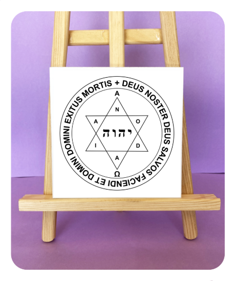 Imagem de Pantáculo Adonai – Escudo de Proteção e Cura